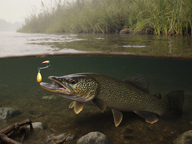 Где любит стоять щука: лучшие места для ловли в течение года