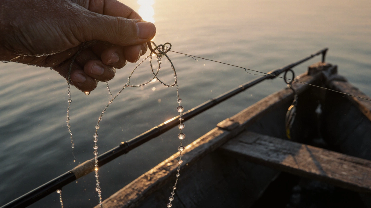 Как называется самый обычный узел для рыбалки?