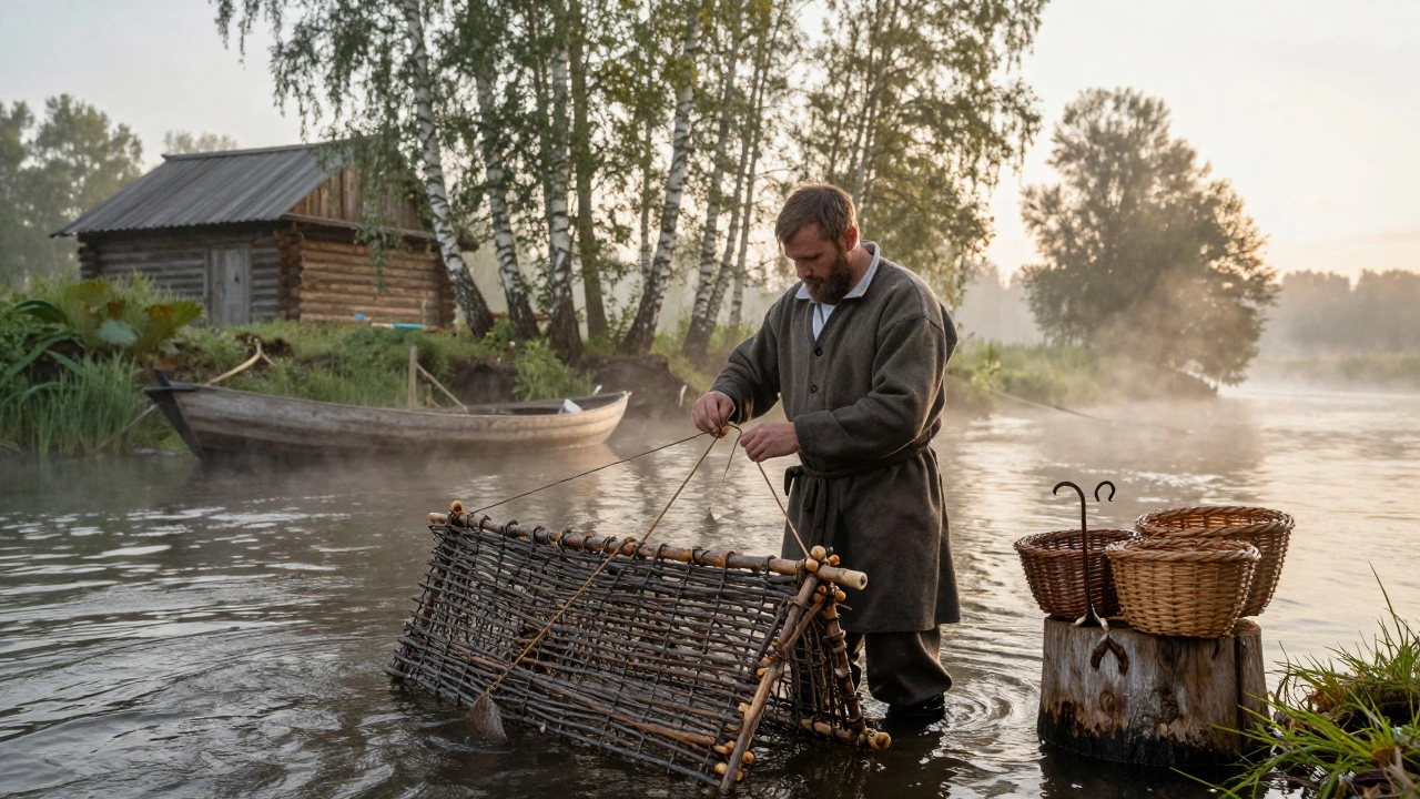 Как рыбачили в средневековье: орудия, методы и повседневная жизнь рыбаков