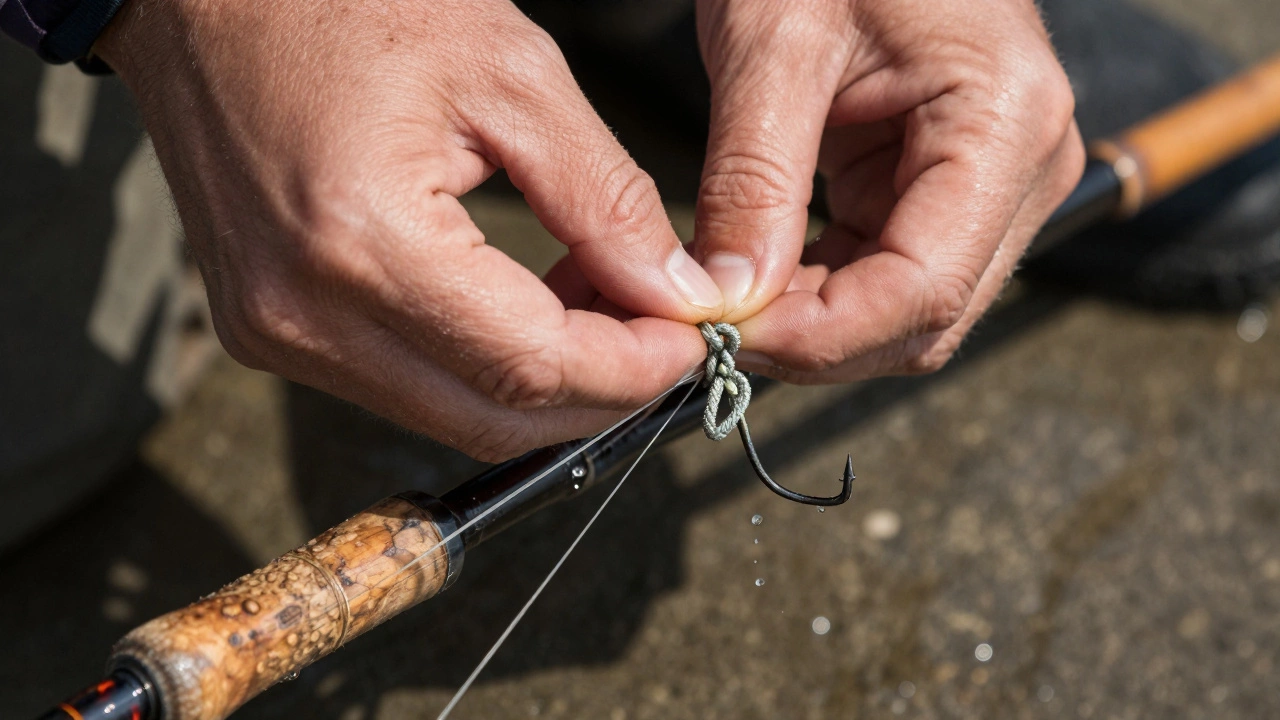 Как завязать узел на леске удочки: 5 надежных способов для начинающих и опытных рыбаков