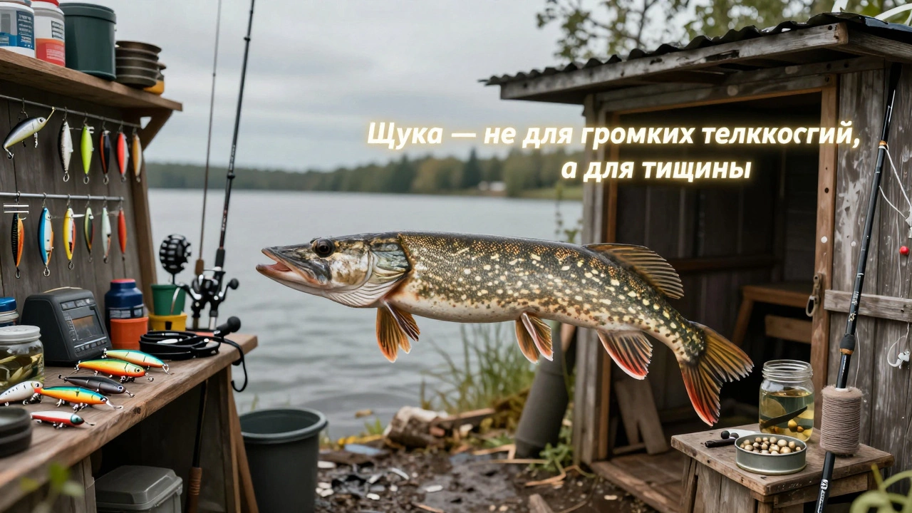Сравнение современной рыбалки и традиционной ловли щуки на простую удочку.