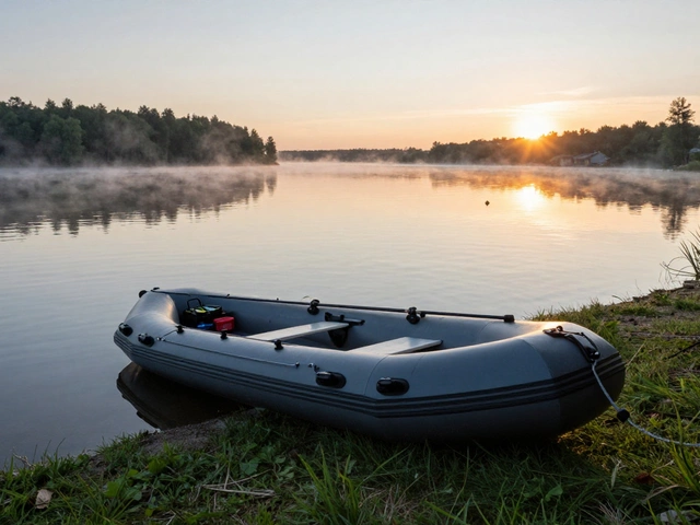 Виды рыболовных лодок: от простых ПВХ до мощных катеров